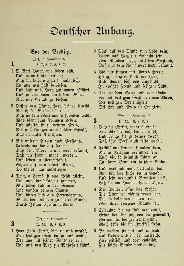 Church and Sunday School Hymnal with Supplement: a Collection of Hymns and Sacred Songs ... [with Deutscher Anhang] page 413
