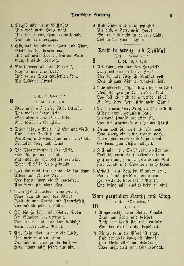 Church and Sunday School Hymnal with Supplement: a Collection of Hymns and Sacred Songs ... [with Deutscher Anhang] page 415