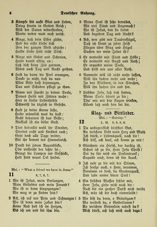 Church and Sunday School Hymnal with Supplement: a Collection of Hymns and Sacred Songs ... [with Deutscher Anhang] page 416