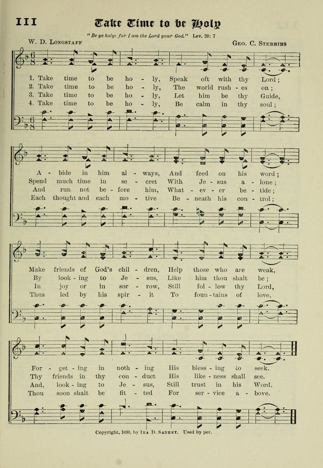 Church and Sunday School Hymnal with Supplement: a Collection of Hymns and Sacred Songs ... [with Deutscher Anhang] page 71