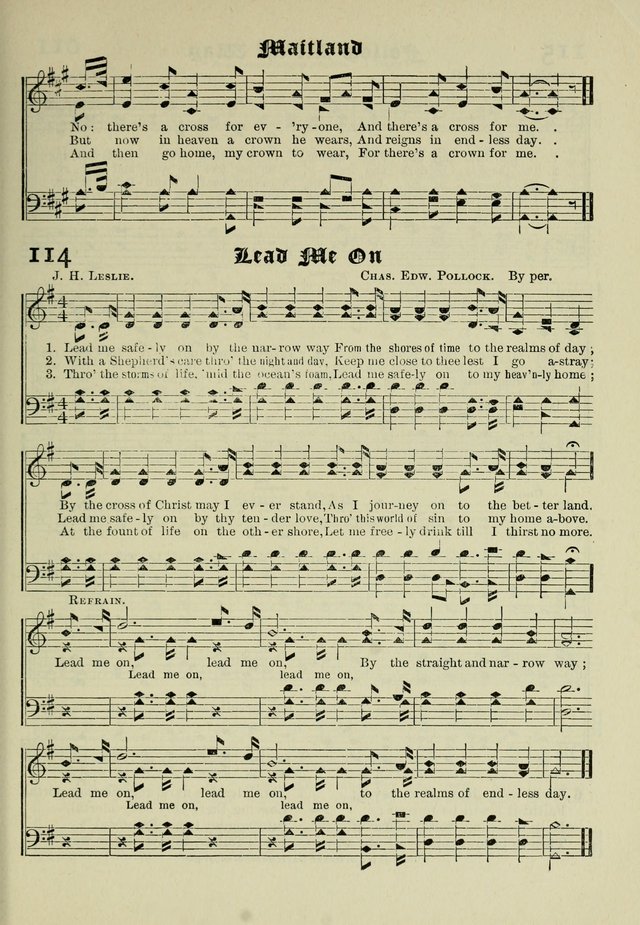 Church and Sunday School Hymnal with Supplement: a Collection of Hymns and Sacred Songs ... [with Deutscher Anhang] page 73