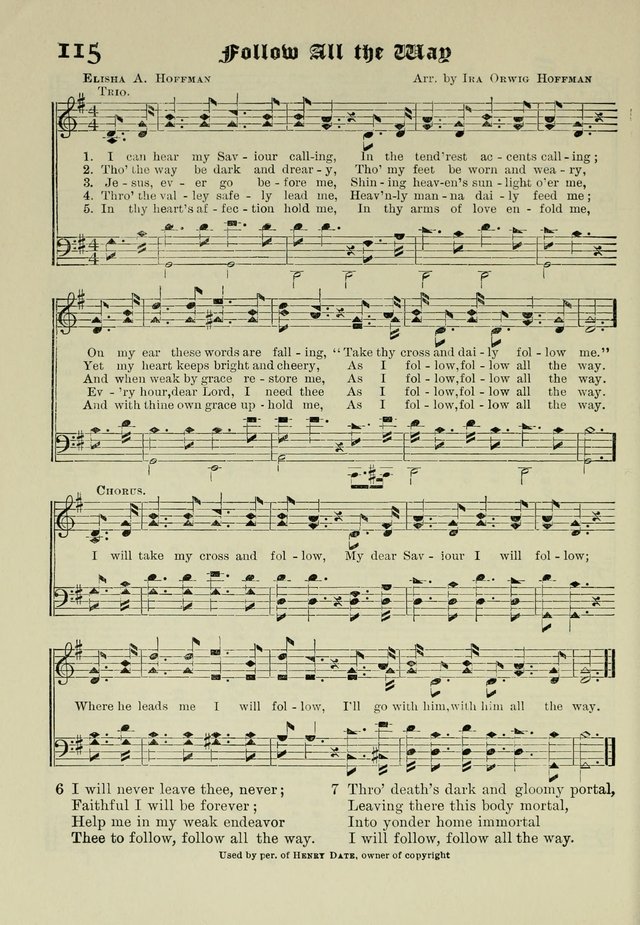 Church and Sunday School Hymnal with Supplement: a Collection of Hymns and Sacred Songs ... [with Deutscher Anhang] page 74