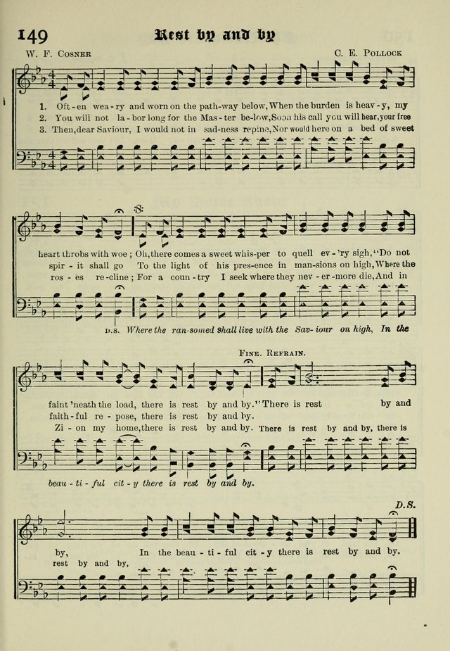 Church and Sunday School Hymnal with Supplement: a Collection of Hymns and Sacred Songs ... [with Deutscher Anhang] page 99