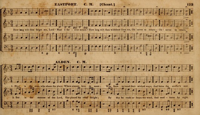 The Choir: or, Union collection of church music. Consisting of a great variety of psalm and hymn tunes, anthems, &c. original and selected. Including many beautiful subjects from the works.. (2nd ed.) page 133