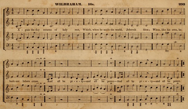 The Choir: or, Union collection of church music. Consisting of a great variety of psalm and hymn tunes, anthems, &c. original and selected. Including many beautiful subjects from the works.. (2nd ed.) page 293