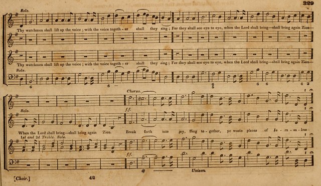 The Choir: or, Union collection of church music. Consisting of a great variety of psalm and hymn tunes, anthems, &c. original and selected. Including many beautiful subjects from the works.. (2nd ed.) page 329