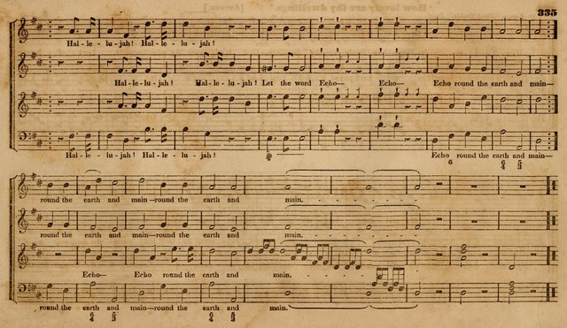 The Choir: or, Union collection of church music. Consisting of a great variety of psalm and hymn tunes, anthems, &c. original and selected. Including many beautiful subjects from the works.. (2nd ed.) page 335