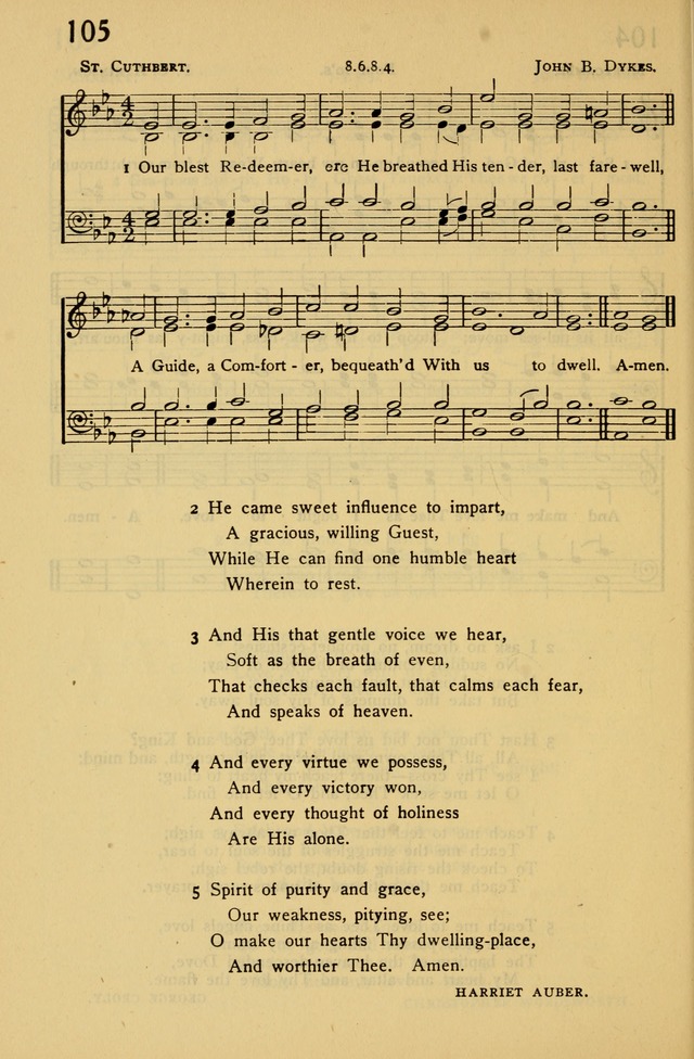 Columbia University Hymnal page 112