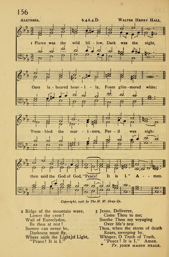 Columbia University Hymnal page 166