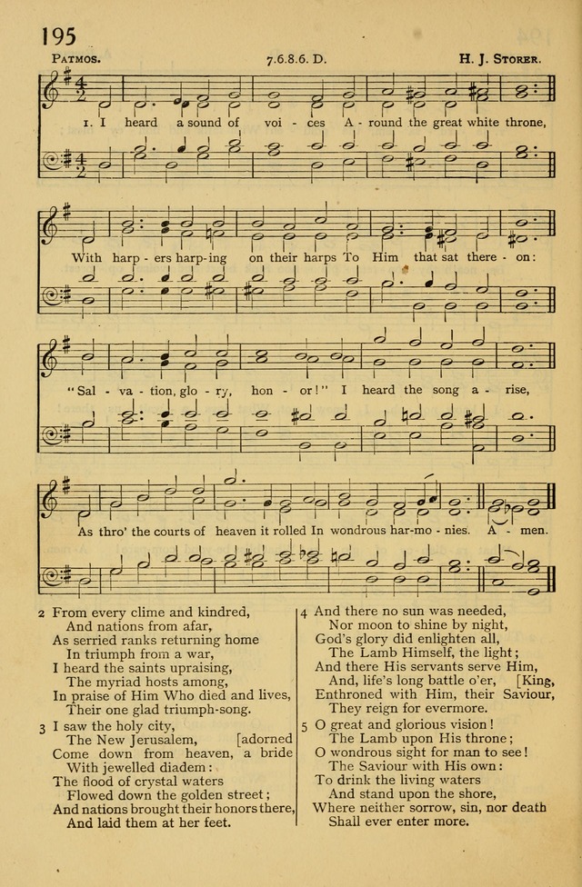 Columbia University Hymnal page 210