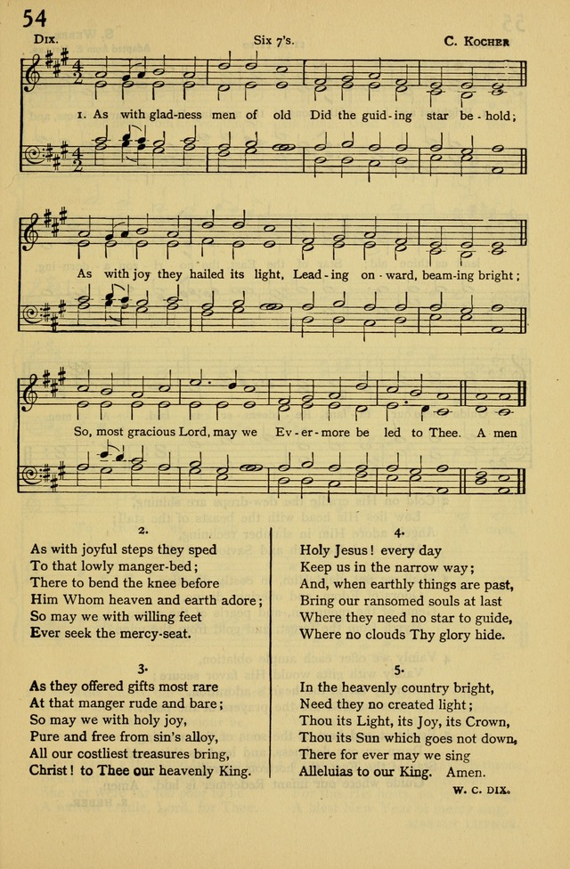 Columbia University Hymnal page 59