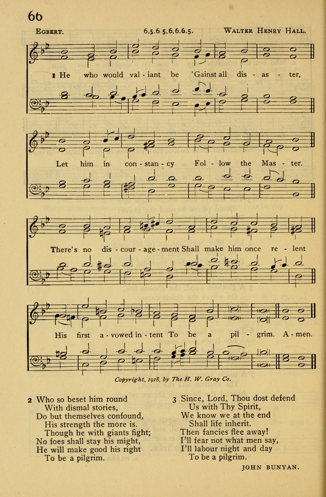 Columbia University Hymnal page 72