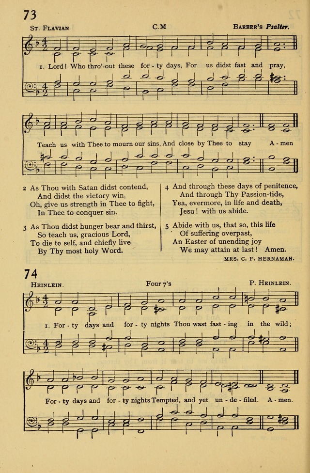 Columbia University Hymnal page 78