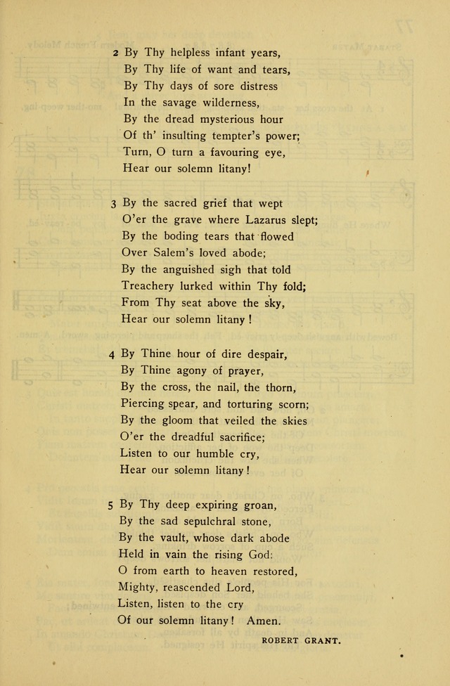 Columbia University Hymnal page 81