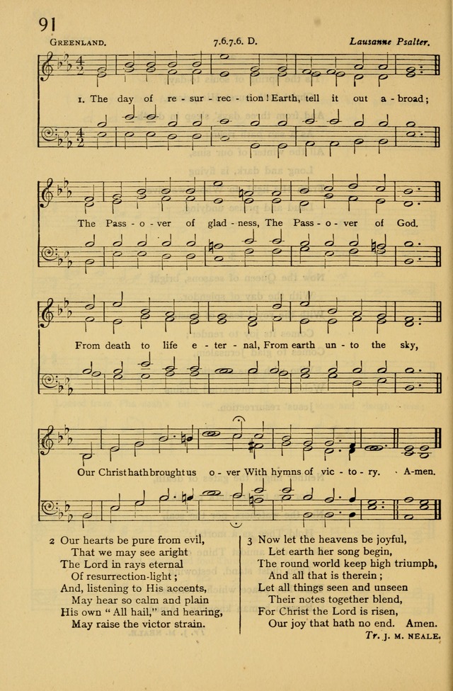 Columbia University Hymnal page 98