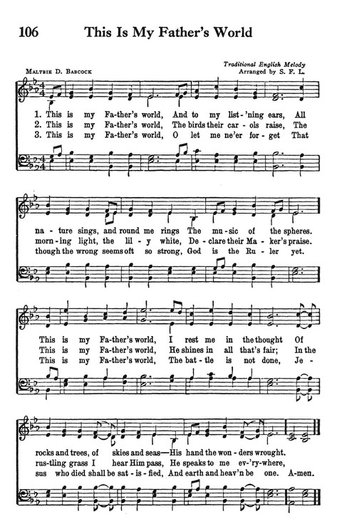 The Cokesbury Worship Hymnal page 85