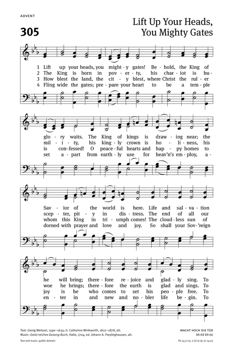 Christian Worship: Hymnal page 260