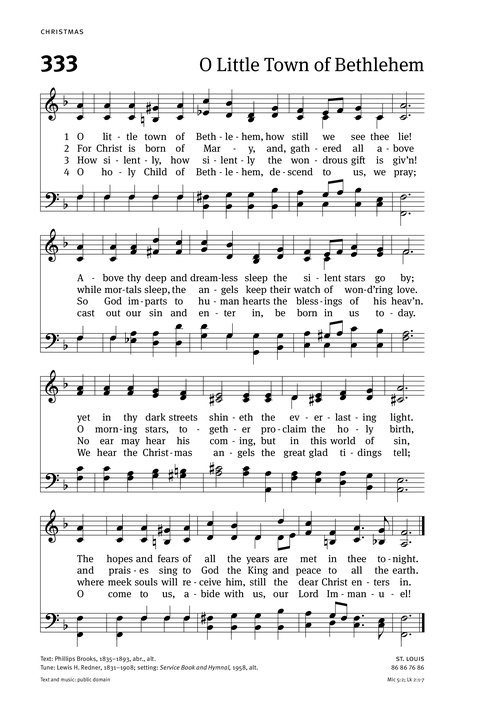 Christian Worship: Hymnal page 290