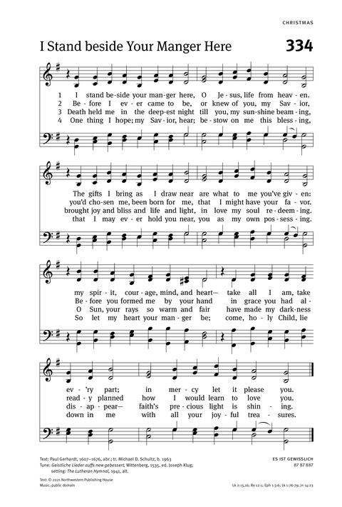 Christian Worship: Hymnal page 291