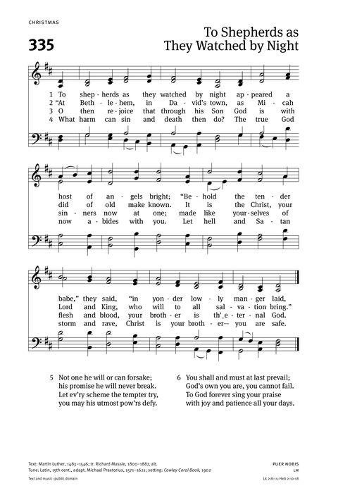 Christian Worship: Hymnal page 292