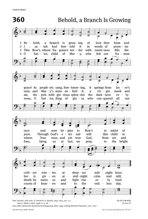 Christian Worship: Hymnal page 318