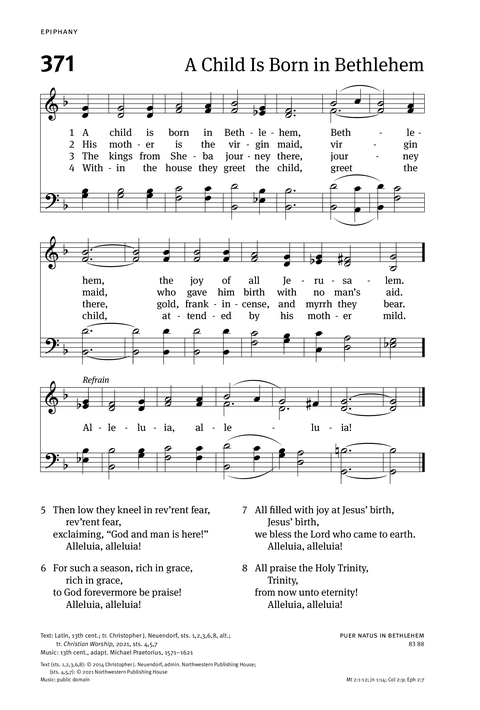 Christian Worship: Hymnal page 330