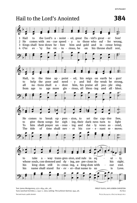 Christian Worship (2021): Hymnal page 343