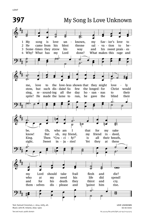Christian Worship: Hymnal page 358