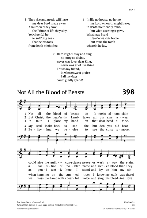 Christian Worship: Hymnal page 359
