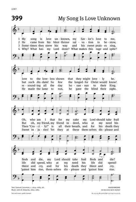 Christian Worship: Hymnal page 360