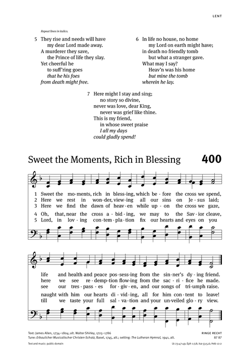 Christian Worship: Hymnal page 361