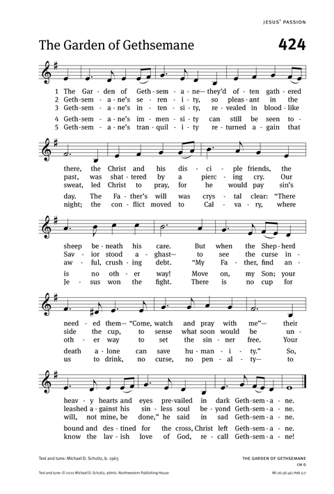 Christian Worship: Hymnal page 387