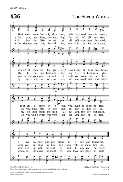 Christian Worship: Hymnal page 400