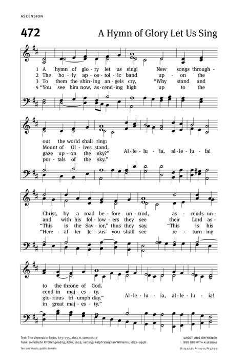 Christian Worship (2021): Hymnal page 442