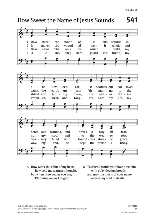 Christian Worship: Hymnal page 521