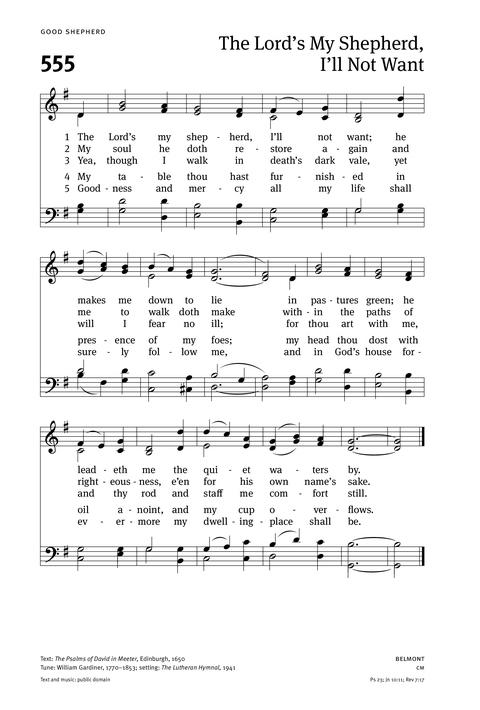 Christian Worship: Hymnal page 538
