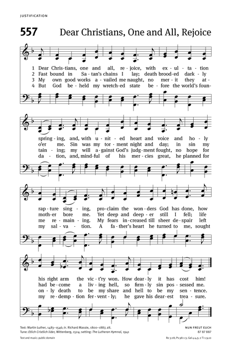 Christian Worship: Hymnal page 540