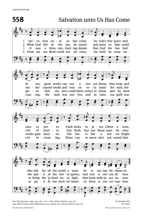 Christian Worship: Hymnal page 542