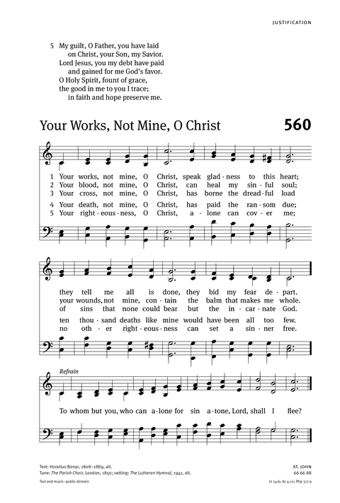 Christian Worship: Hymnal page 545