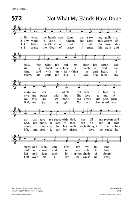 Christian Worship: Hymnal page 560