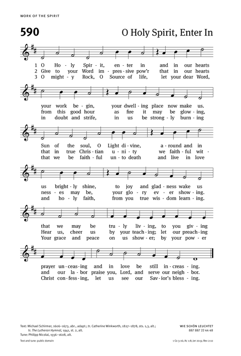 Christian Worship: Hymnal page 582