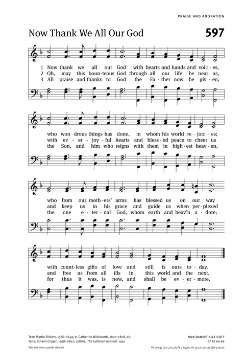 Christian Worship: Hymnal page 589