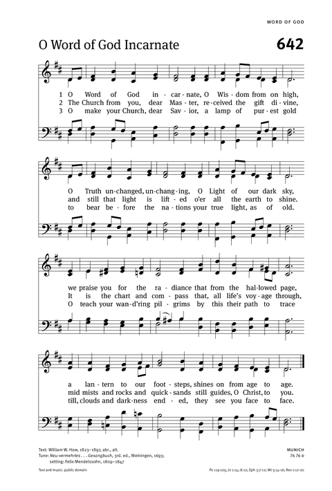 Christian Worship: Hymnal page 647