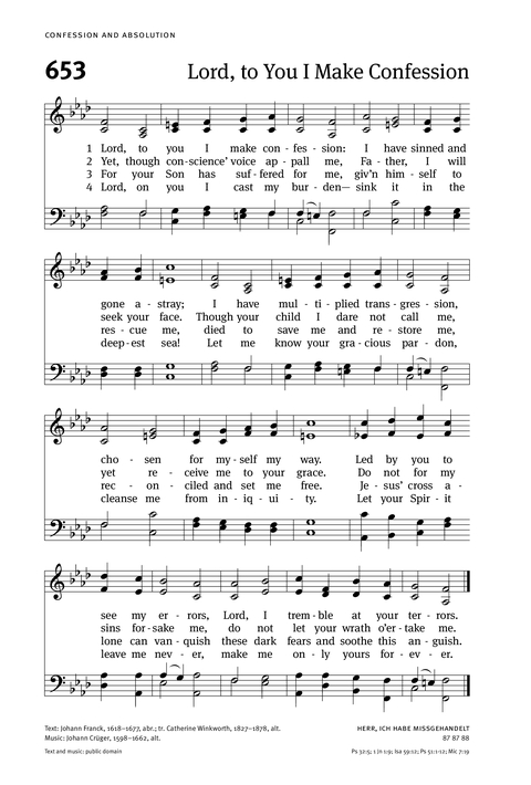 Christian Worship: Hymnal page 660