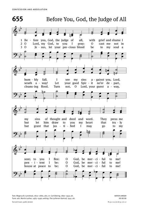 Christian Worship: Hymnal page 662