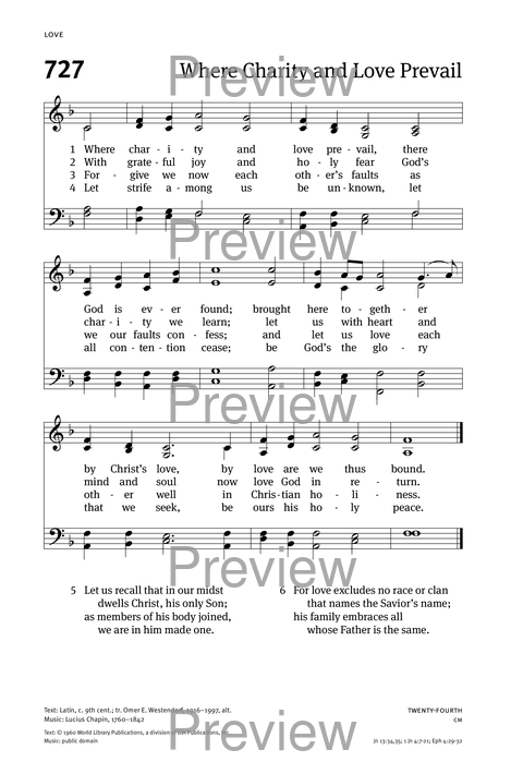 Christian Worship: Hymnal page 742