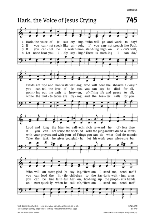 Christian Worship: Hymnal page 763
