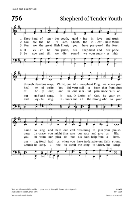 Christian Worship: Hymnal page 776