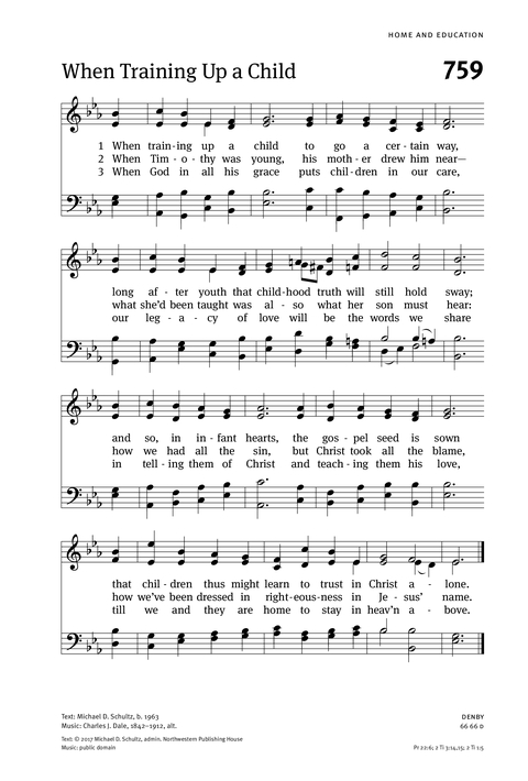 Christian Worship: Hymnal page 779
