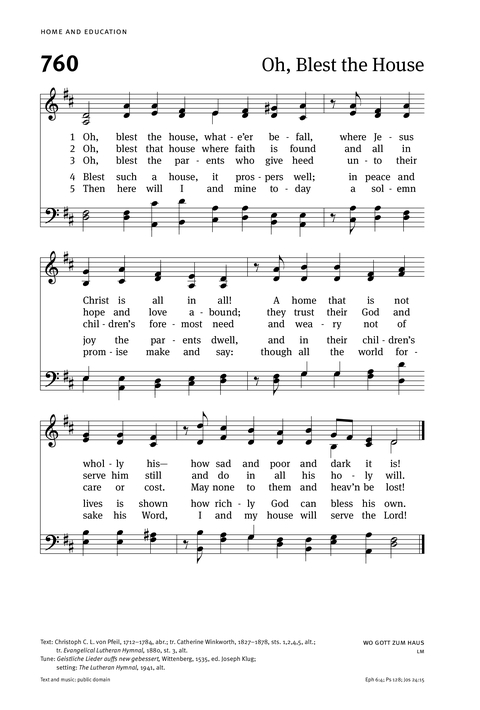 Christian Worship: Hymnal page 780